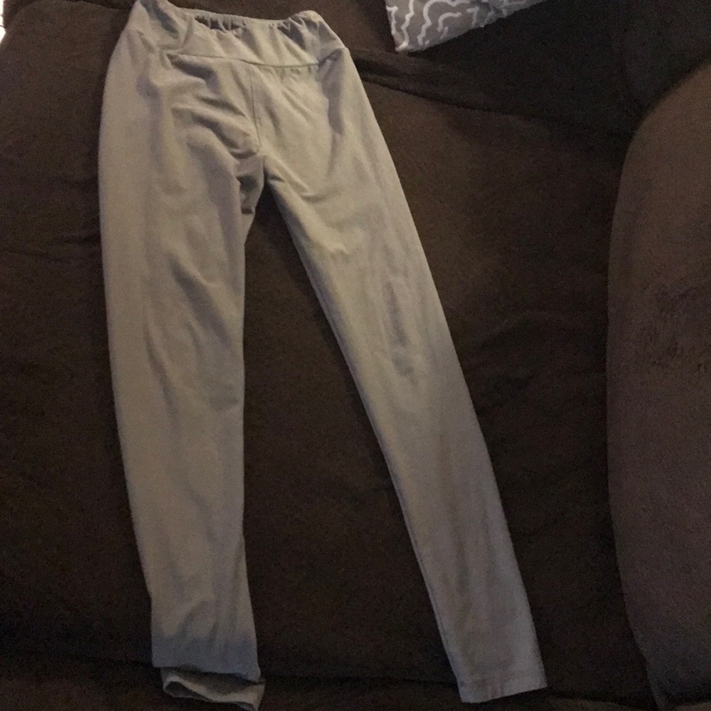 Lularoe girls tween leggings gray